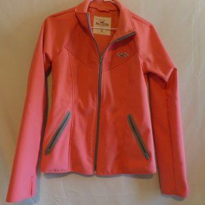 Hollister Orange/Gray Full Zipped Jacket – Size Medium
